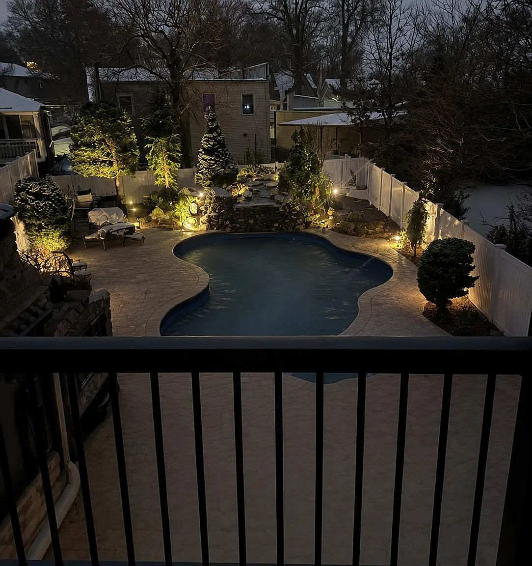 Pool at Twilight