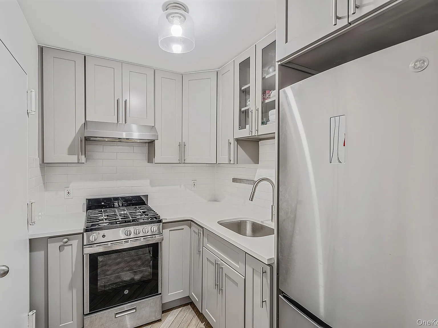 Renovated Kitchen with Stainless Appliances