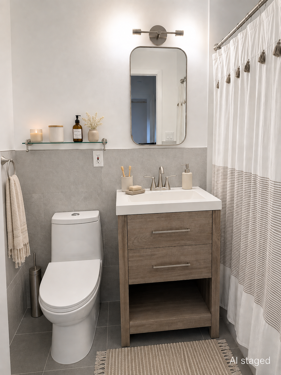 Bathroom — Virtually Staged
