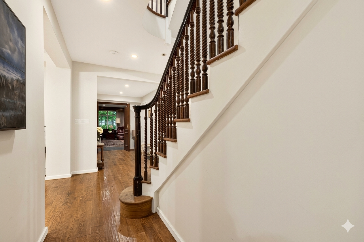 Foyer staircase