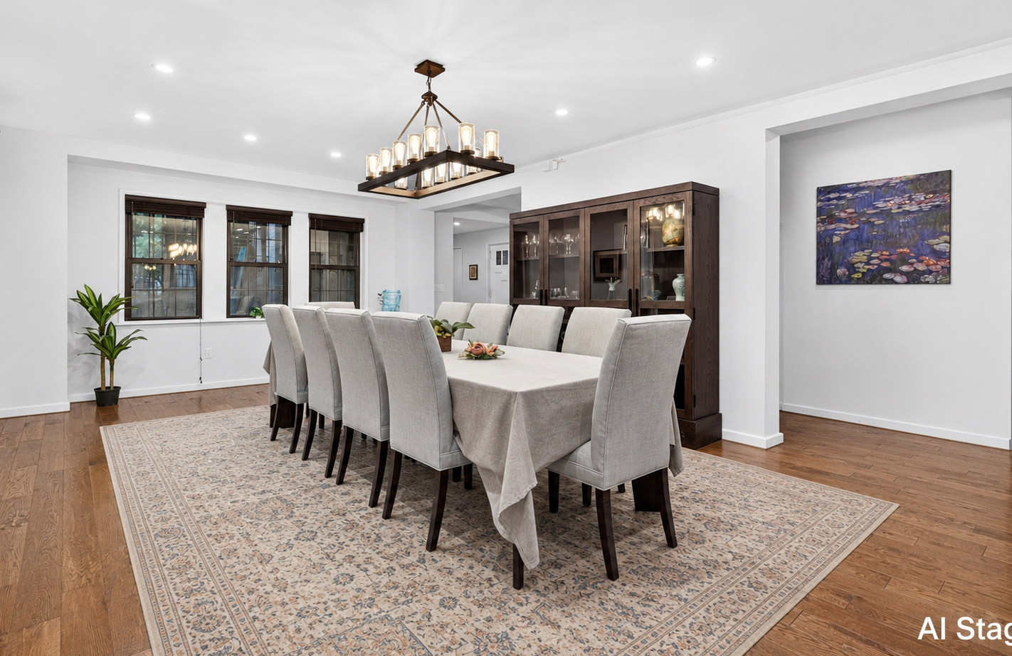 Formal dining room