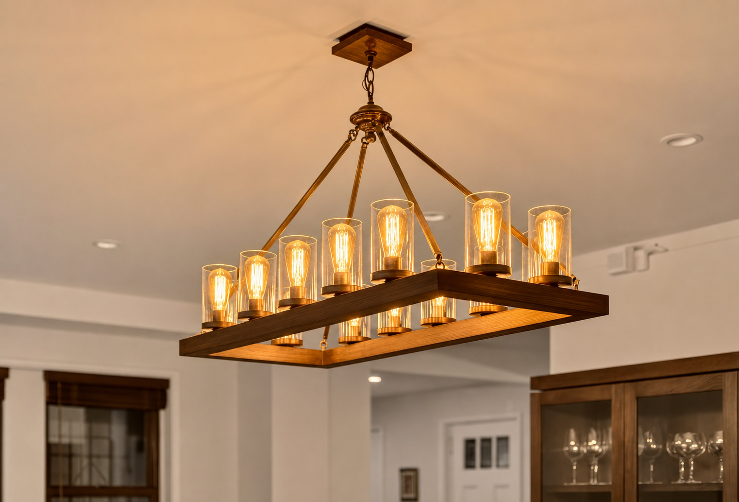 Dining chandelier