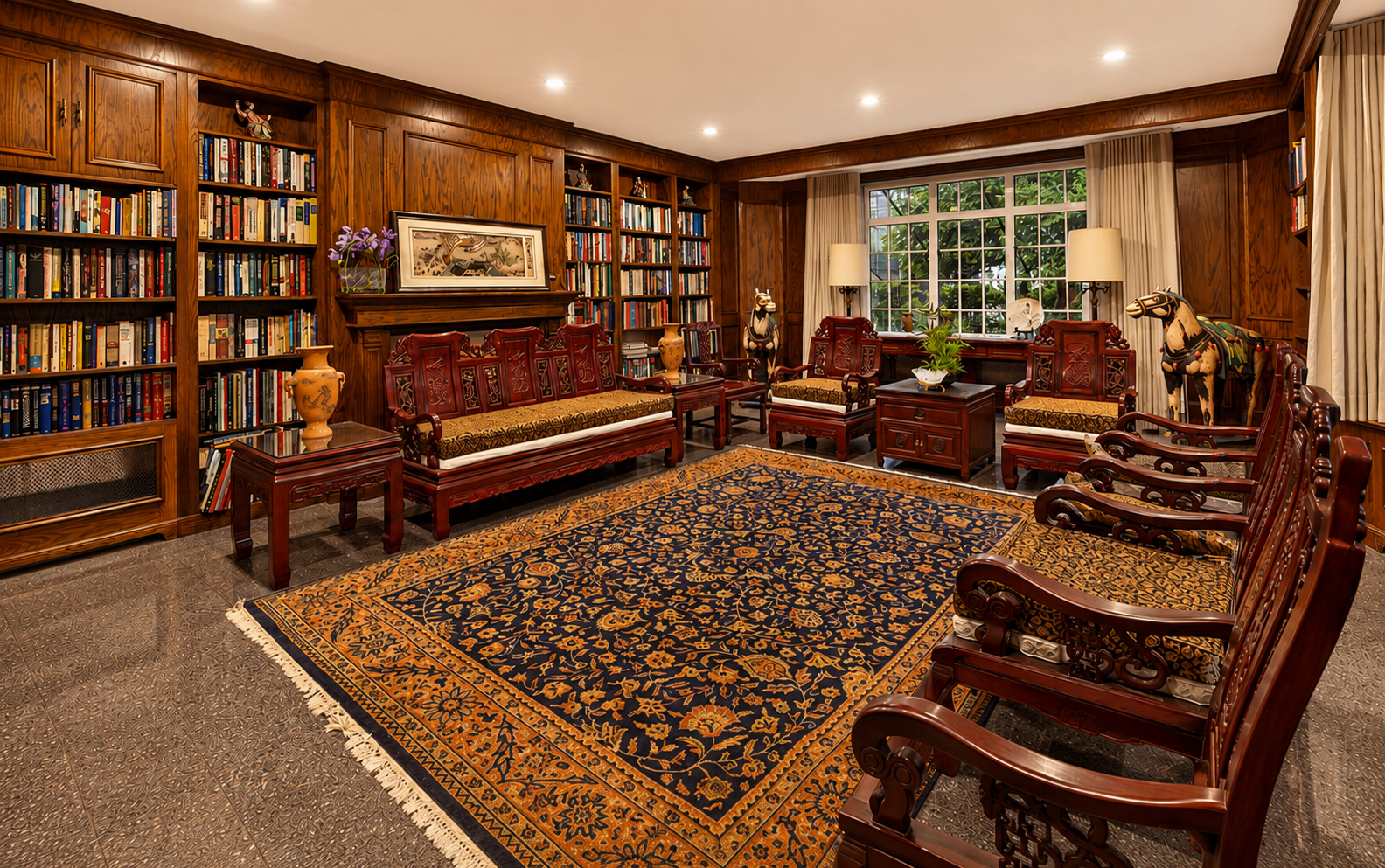 Library — wider view