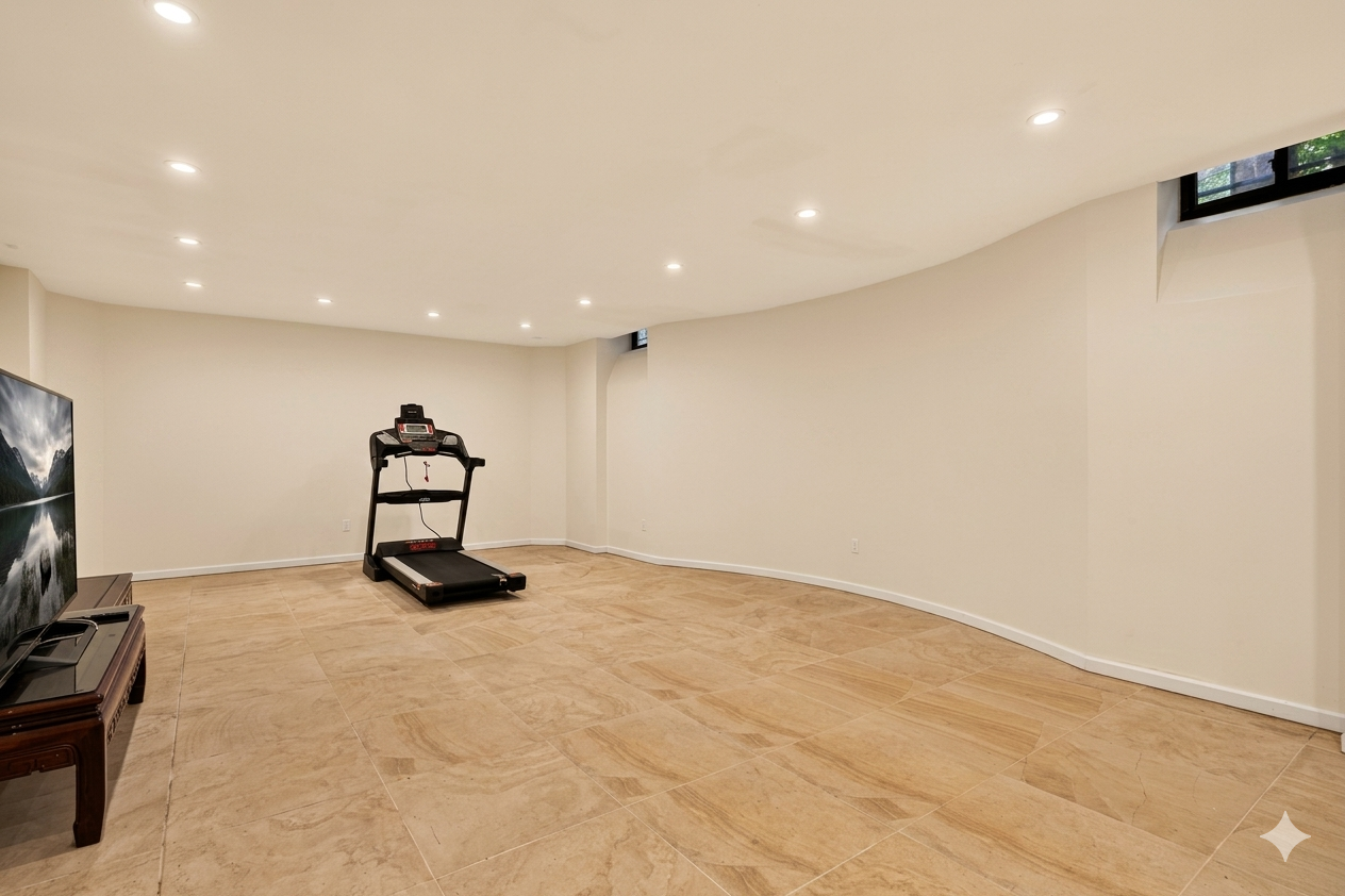 Finished basement